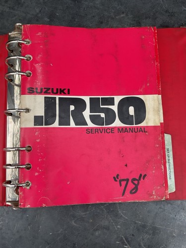 Suzuki jr250 service - suzuki, in