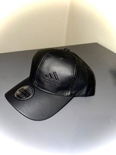 Black Leather Cap 