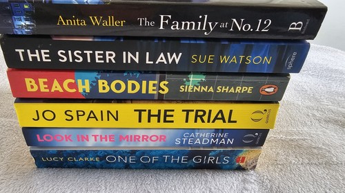 Thriller paperback books by - 6,