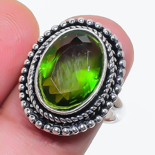 Green peridot gemstone 925 - green,
