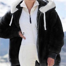 Women Warm Top Fluffy Coat