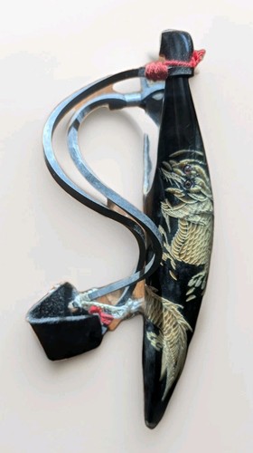 Vintage hand carved beautiful - hand,