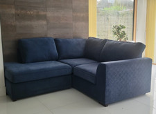 Dfs Orka Blue Corner Sofa