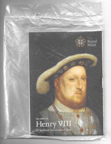 2009 royal mint - henry, viii