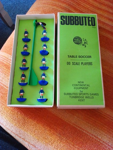 Subbuteo scale blue base - blue,