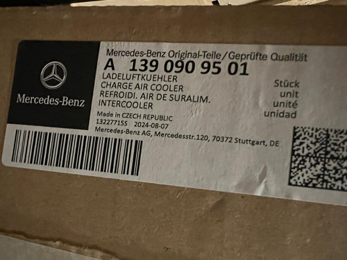 Intercooler mercedes - intercooler,