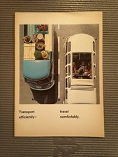 VW splitscreen Sales Brochure Commercial 1966