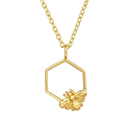 14ct gold plated 925 sterling - 14ct, gold-plated