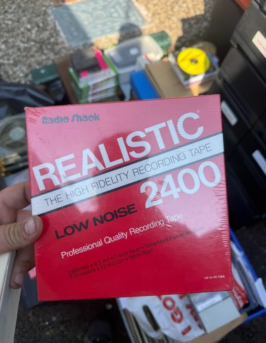 Sealed radio shack realistic - shack,
