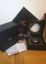 Hublot Luxury Watch Box Complete Set – OEM Case, Papers, Card