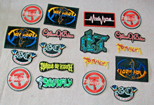 job lot of 18 music iron on /