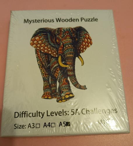 Mysterious elephant wooden - elephant,