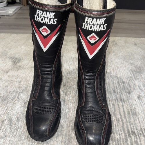 Frank thomas leather motorbike - thomas,