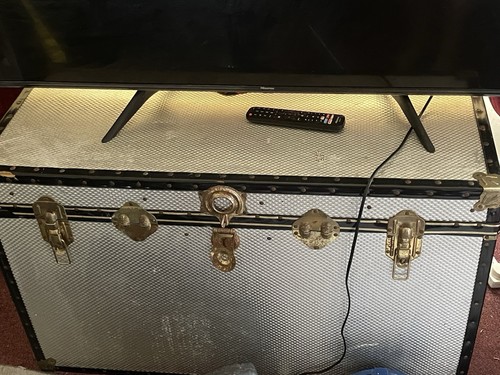 Vintage mossman trunk - vintage, chest