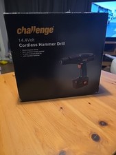 Parts Only. Challenge 14.4 Volt Cordless Hammer Drill. Charger Not Working.