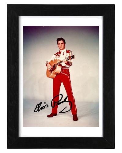 Elvis presley signed autograph - presley,