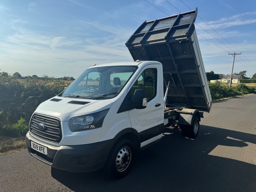 Ford transit 350 tipper single - ford,