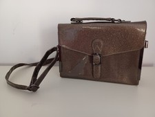 HENRY HOLLAND Bag Satchel Shoulder Bag Handbag Metallic Brown