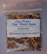 Scrying hand blended incense - scrying,