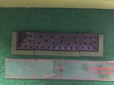 Vintage Britains Lead Floral Garden. 3 X Sections of Border Square Ends.1930s.