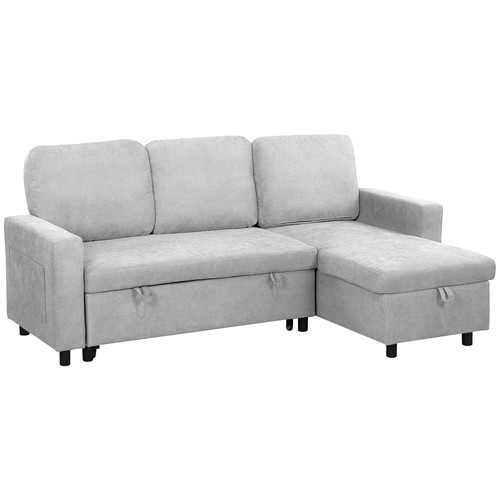 Homcom seater corner sofa - seater,