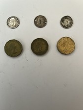 Old Three Penny Coins