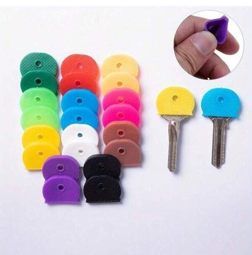 10x coloured key top cover - top,
