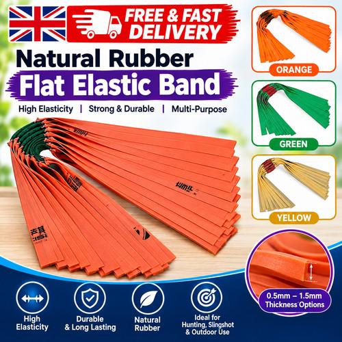 Flat rubber bands slingshot - bands,