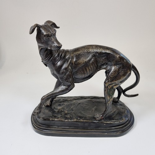 Vintage bronze figure a - figure,