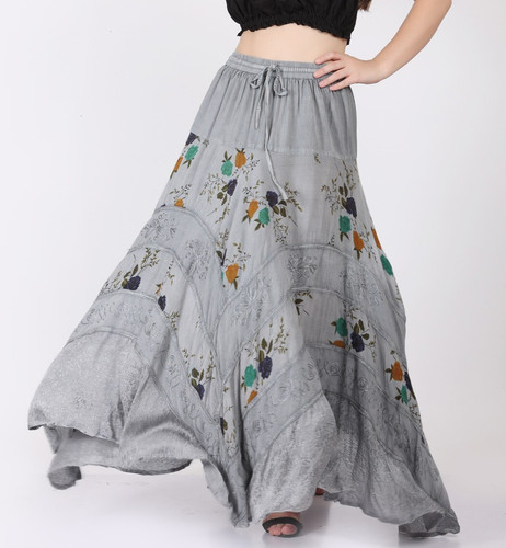 Women boho floral - women, embroidered