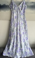 M&S 100% real Silk lace slip