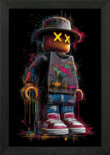 Lego figure with hat - hat, and