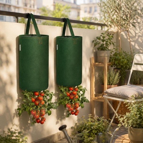 Grow planter upside - planter,