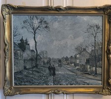 Painting pissarro route - ", de