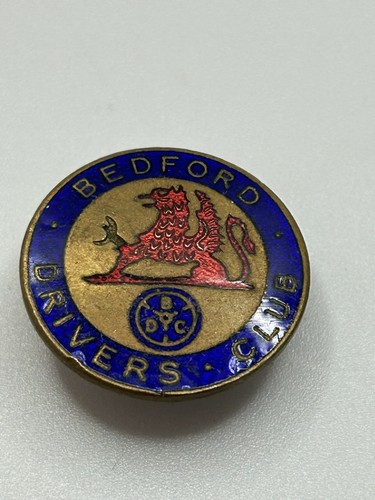 Vintage enamel bedford drivers - vintage,