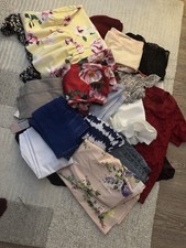 20 Pcs Wholesale Womens Clothes Bundle Bulk New Lot Ladies Tops Dress Jeans Size