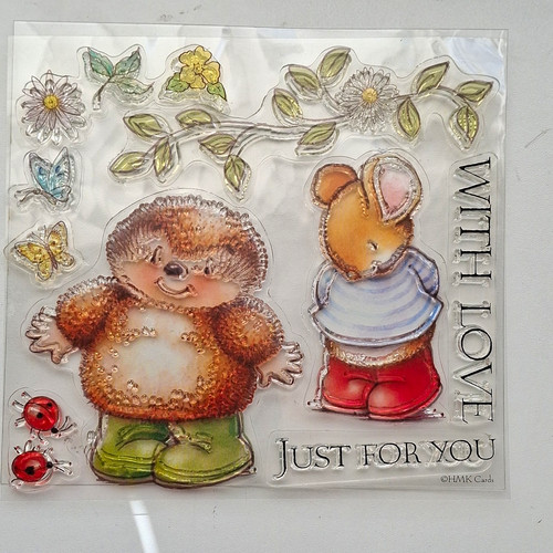 Hmk cards hedgehog mouse - hmk, &