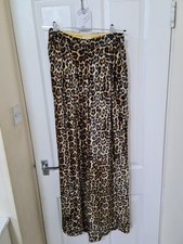 MANOUSH wide leg leo print