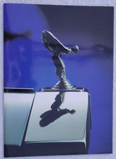 ROLLS ROYCE Brochure 1980's: CORNICHE, SILVER SPIRIT, SILVER SPUR. Large glossy.