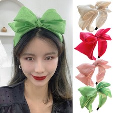 Oversized Bow Headband Hair