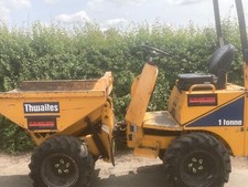 Thwaites 1 tonne ton dumper. 2014 INC VAT