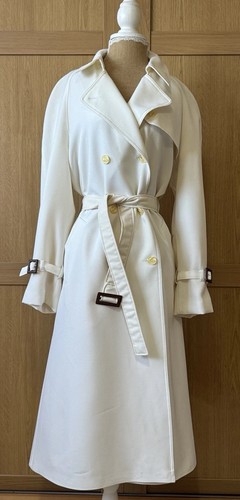 Kestila vintage cream trench - cream,