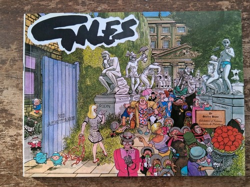 Giles cartoon book fortieth - giles,