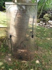 Elddis CRUSADER CARAVAN front LH Shaped Window Complete with handles and struts