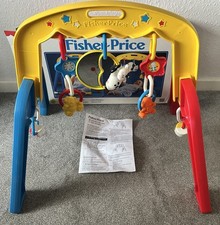FISHER PRICE BABY ACTIVITY GYM BOXED - VINTAGE PLAY GYM - 1990’s COMPLETE VGC