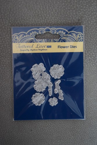 Tattered lace flower - tattered,