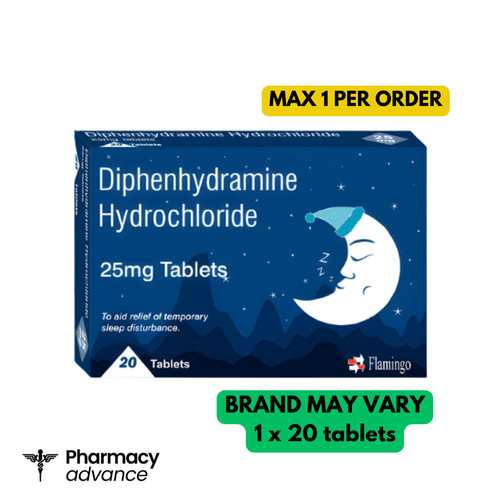 One night sleep aid 25mg - a,