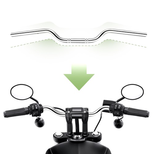 Motorcycle handlebars - 7/8",