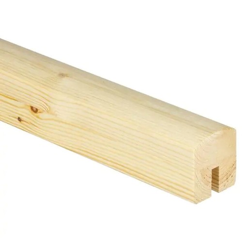 Pine glass grooved - pine,