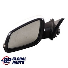 BMW F21 F22 F87 F23 Auto Dip High Gloss Left Wing Mirror N/S Mineral White - A96